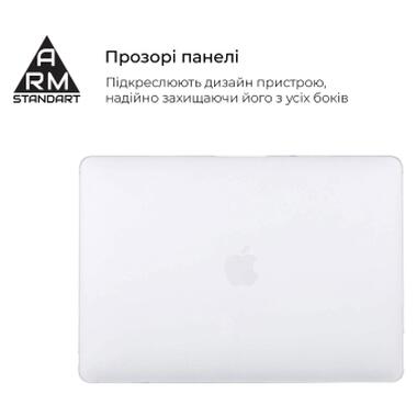 Чехол для ноутбука Armorstandart 13.6 MacBook Air M4/M3/M2 (A3240/A3113/A2681) Clear Air Shel (ARM65812) фото №3