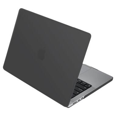 Чехол для ноутбука Armorstandart 15.3 MacBook Air M4/M3/M2 (A3241/A3114/A2941) Black Matte Shell (ARM80472) фото №1