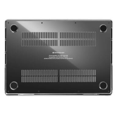 Чехол для ноутбука Armorstandart 15.3 MacBook Air M4/M3/M2 (A3241/A3114/A2941) Clear Crystal (ARM79442) фото №2