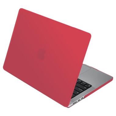 Чехол для ноутбука Armorstandart 15.3 MacBook Air M4/M3/M2 (A3241/A3114/A2941) Red Matte Shell (ARM89332) фото №1