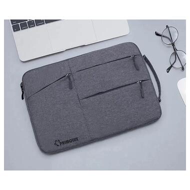 Сумка для ноутбука Primolux Compact 14 - Grey фото №4