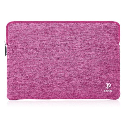 Чохол (кишеня) Baseus рожевий для ноутбуків 15 фото №1