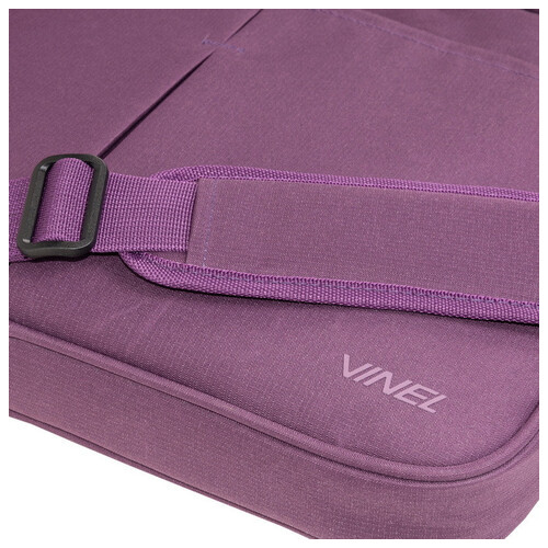 Жіноча сумка для ноутбука 15,6-16 дюймів Vinel бузкова фото №6