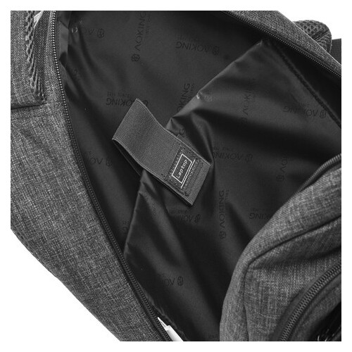 Чоловічий рюкзак для ноутбука Aoking 1fn77170-grey фото №8