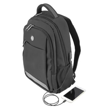 Рюкзак для ноутбука Tellur 15.6 Companion, USB port, Black (TLL611291) фото №6