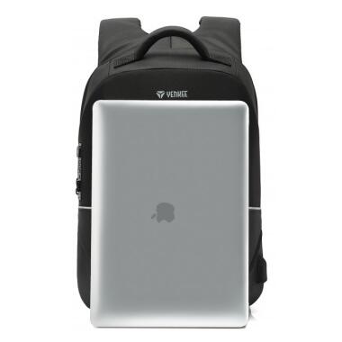 Рюкзак для ноутбука YENKEE 15.6 Anti Theft Travel YBB 1501 Black 20L (6811352) фото №2