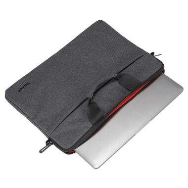 Сумка для ноутбука YENKEE 15.6 TARMAC Protective Sleeve YBN 1535GY Gray (45029272) фото №8