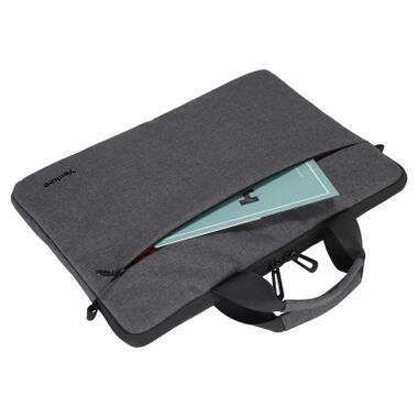 Сумка для ноутбука YENKEE 15.6 TARMAC Protective Sleeve YBN 1535GY Gray (45029272) фото №4