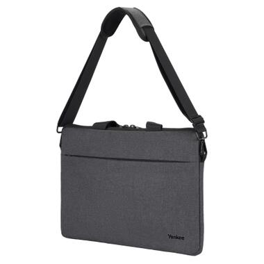 Сумка для ноутбука YENKEE 15.6 TARMAC Protective Sleeve YBN 1535GY Gray (45029272) фото №3