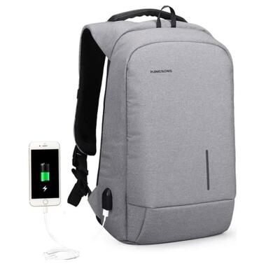 Рюкзак для ноутбука Kingsons 13.3 laptop backpack Light Grey (KS3149W-D13L) фото №4