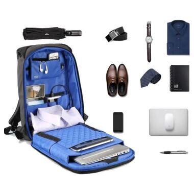 Рюкзак для ноутбука Kingsons 13.3 laptop backpack Light Grey (KS3149W-D13L) фото №6