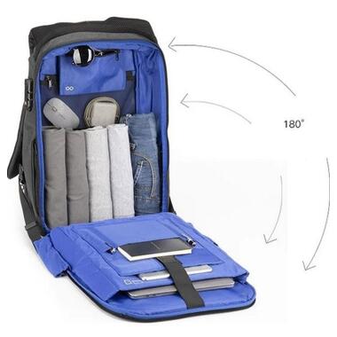 Рюкзак для ноутбука Kingsons 17 laptop backpack Light Grey (KS3149W-D17L) фото №4