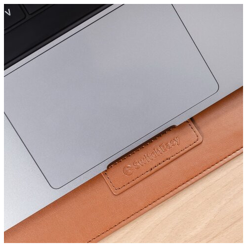 Чохол Switcheasy EasyStand для MacBook Pro 13/14 коричневий (GS-105-232-201-146) фото №8