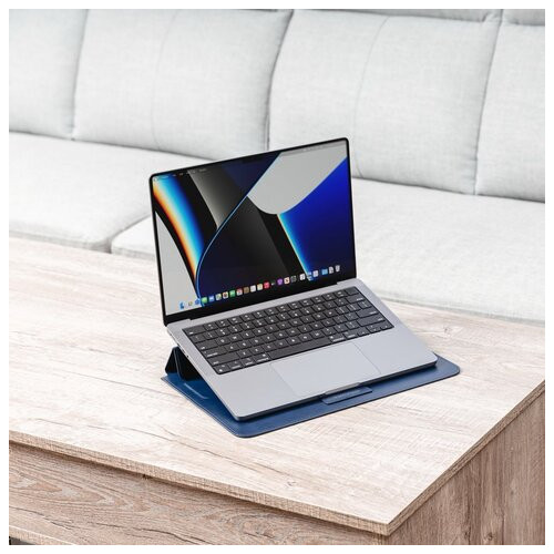 Чохол Switcheasy EasyStand для MacBook Pro 13/14 синій (GS-105-232-201-63) фото №3