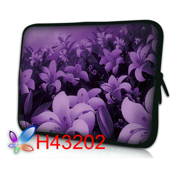 Чохол для нетбука HQ-Tech H202 12.2 Абстракція квіти ультрафіолет фото №1