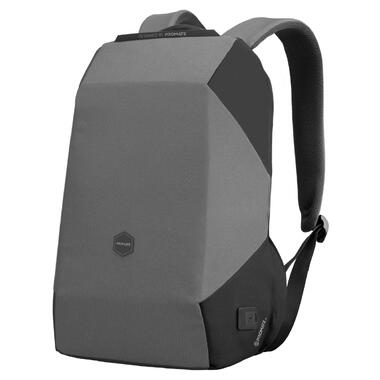 Рюкзак для ноутбука Promate UrbanPack-BP Grey фото №1