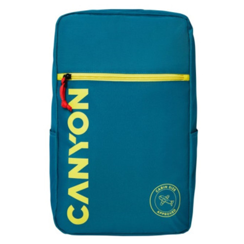 Наплічник для ноутбука Canyon 15.6 CSZ02 Cabin size backpack Dark Aquamarine (CNS-CSZ02DGN01) фото №1