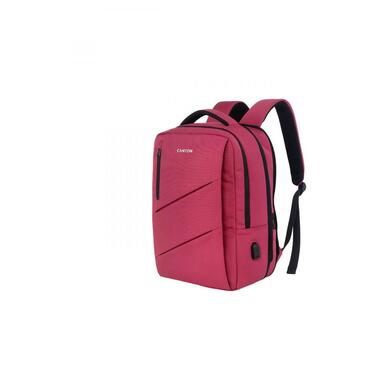 Рюкзак для ноутбуку Canyon 15.6 BPE-5 Urban USB 12-18L Red (CNS-BPE5BD1) фото №2