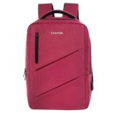 Рюкзак для ноутбуку Canyon 15.6 BPE-5 Urban USB 12-18L Red (CNS-BPE5BD1) фото №5