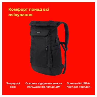 Рюкзак для ноутбуку Canyon 17.3 BPRT-7 Black (CNS-BPRT7B1) фото №7