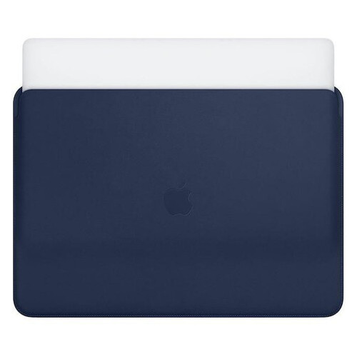 Чохол для ноутбука Apple Leather Sleeve for 15" MacBook Pro midnight blue (MRQU2) фото №2
