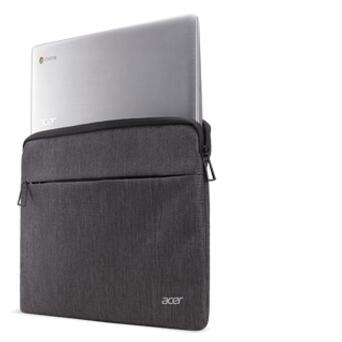 Чохол для ноутбука 15 ACER PROTECTIVE SLEEVE DUAL Сірий (NP.BAG1A.293) фото №4