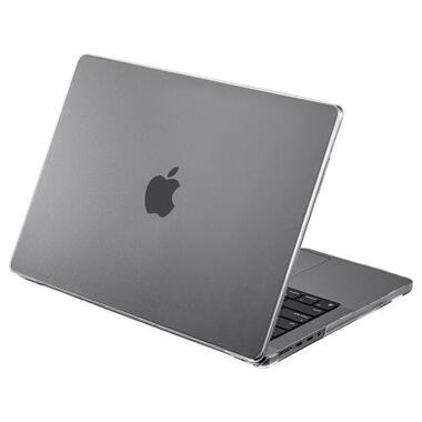 Чохол-накладка LAUT Slim Cristal-X для 14 MacBook Pro (2021), супертонкий полікарбонат, кристально-прозорий (L_MP21S_SL_C) фото №4
