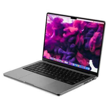 Чохол-накладка LAUT Slim Cristal-X для 14 MacBook Pro (2021), супертонкий полікарбонат, кристально-прозорий (L_MP21S_SL_C) фото №3