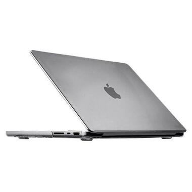 Чохол-накладка LAUT Slim Cristal-X для 14 MacBook Pro (2021), супертонкий полікарбонат, кристально-прозорий (L_MP21S_SL_C) фото №2