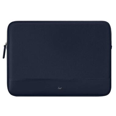 Чохол-папка LAUT PRESTIGE SLEEVE для 14-13 MacBook, PU шкіра, синій (L_MB13_PRE_BL) фото №5