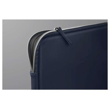 Чохол-папка LAUT PRESTIGE SLEEVE для 14-13 MacBook, PU шкіра, синій (L_MB13_PRE_BL) фото №3