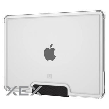 Чехол UAG [U] Apple MacBook AIR 13' 2022 Lucent Ice/Black (134008114340) фото №10