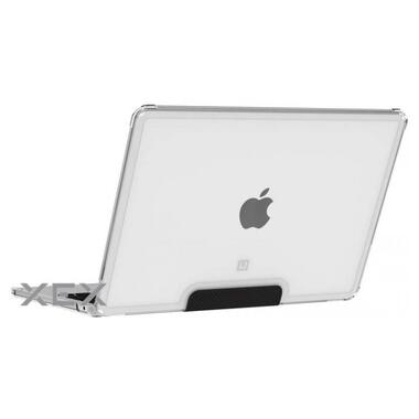 Чехол UAG [U] Apple MacBook AIR 13' 2022 Lucent Ice/Black (134008114340) фото №8