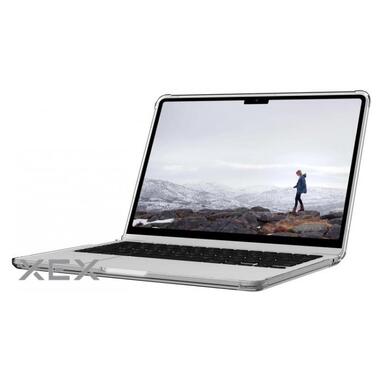 Чехол UAG [U] Apple MacBook AIR 13' 2022 Lucent Ice/Black (134008114340) фото №2