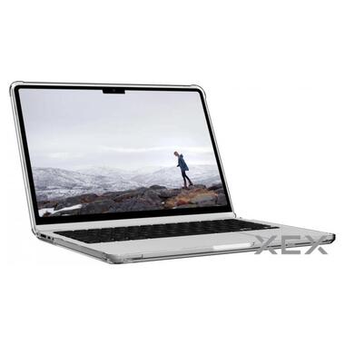 Чехол UAG [U] Apple MacBook AIR 13' 2022 Lucent Ice/Black (134008114340) фото №3