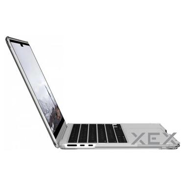 Чехол UAG [U] Apple MacBook AIR 13' 2022 Lucent Ice/Black (134008114340) фото №6