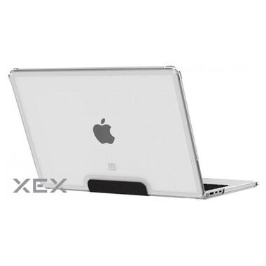 Чехол UAG [U] Apple MacBook AIR 13' 2022 Lucent Ice/Black (134008114340) фото №7