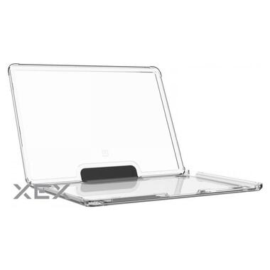 Чехол UAG [U] Apple MacBook AIR 13' 2022 Lucent Ice/Black (134008114340) фото №4