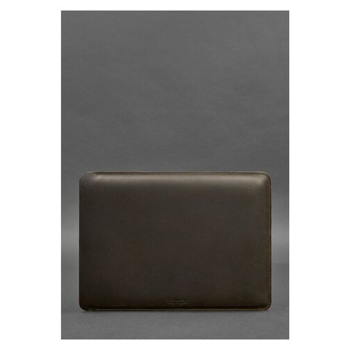 Шкіряний чохол для MacBook Air/Pro 13 Темно-коричневий BlankNote (BN-GC-7-o) фото №3