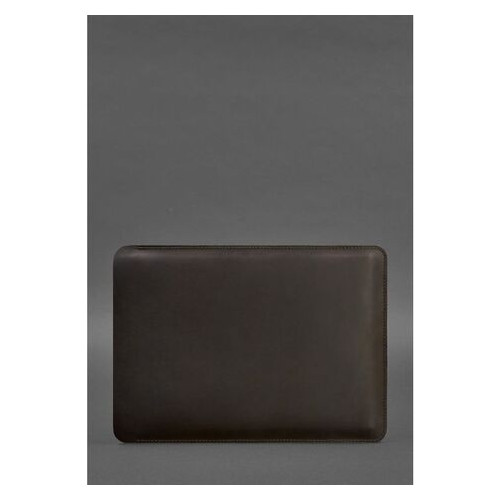 Шкіряний чохол для MacBook Pro 15-16 Темно-коричневий BlankNote (BN-GC-8-o) фото №2