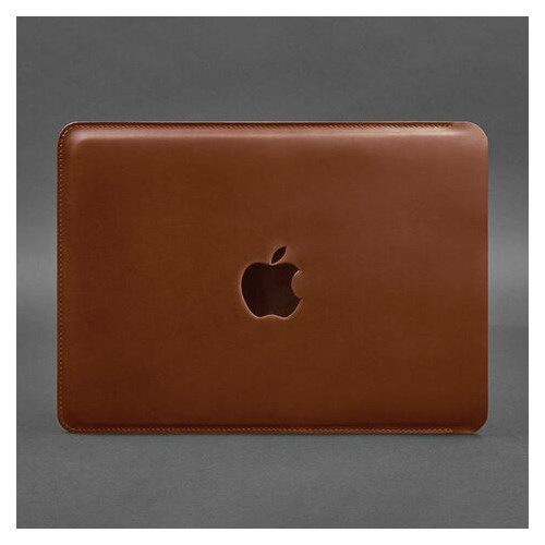 Шкіряний чохол для MacBook Air/Pro 13 Світло-коричневий BlankNote (BN-GC-7-k-kr) фото №3