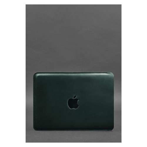 Шкіряний чохол для MacBook Pro 14 Зелений BlankNote (BN-GC-19-iz) фото №1