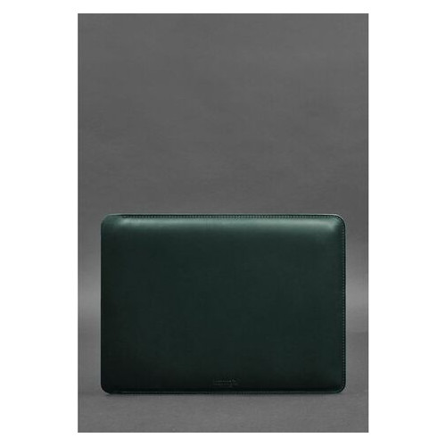 Шкіряний чохол для MacBook Pro 14 Зелений BlankNote (BN-GC-19-iz) фото №2