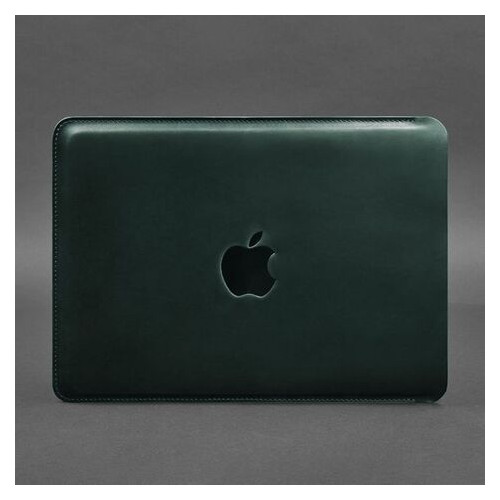 Шкіряний чохол для MacBook Pro 14 Зелений BlankNote (BN-GC-19-iz) фото №3