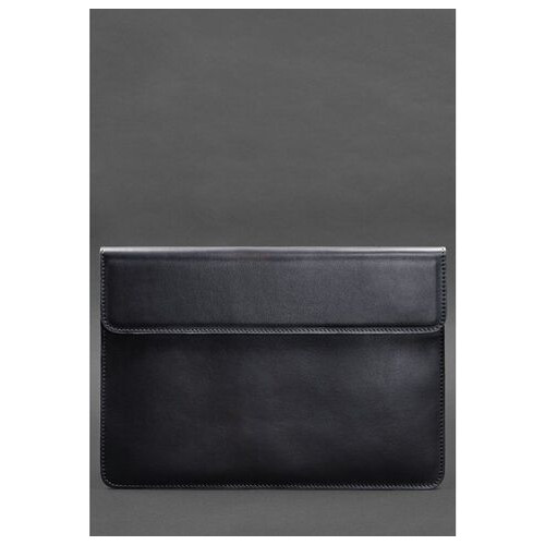 Шкіряний чохол-конверт на магнітах для MacBook Pro 15-16 Темно-синій BlankNote (BN-GC-12-navy-blue) фото №1