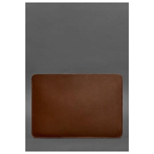 Чохол із натуральної шкіри для MacBook Air/Pro 13 Світло-коричневий Краст BlankNote (BN-GC-10-k) фото №2