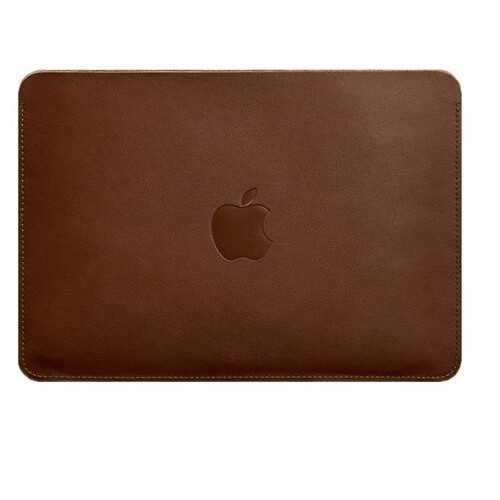 Чохол із натуральної шкіри для MacBook Air/Pro 13 Світло-коричневий Краст BlankNote (BN-GC-10-k) фото №4