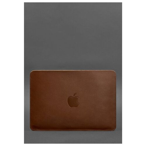 Чохол із натуральної шкіри для MacBook Air/Pro 13 Світло-коричневий Краст BlankNote (BN-GC-10-k) фото №1
