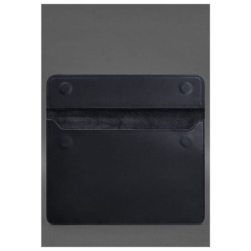 Шкіряний чохол-конверт на магнітах для MacBook 15 дюйм Синій Crazy Horse BlankNote (B-GC-11-nn) фото №2