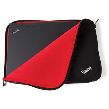 Чохол для ноутбука Lenovo ThinkPad Fitted Reversible Sleeve 12 Black-Red (4X40E48909) фото №3
